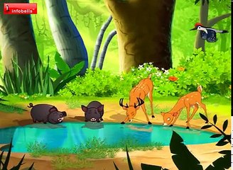 Smart Elephant | Stories for Kids in Hindi | Tina & Bana | infobells