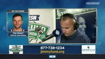 WEEI/NESN Jimmy Fund Radio-Telethon: Tom Brady