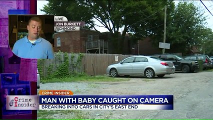 下载视频: Man Accused of Breaking Into Car While Pushing Toddler in Stroller