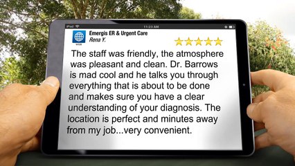 Emergis ER & Urgent Care DallasIncredible5 Star Review by Blair Cunningham