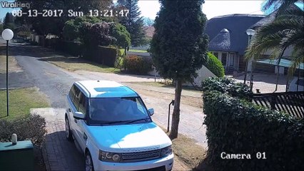 Attempted Hijack Outside of Home