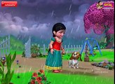 The Rain Song | Chinnu Telugu Rhymes for Children | Infobells