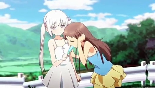 Shoujo Ramune Lolis eating a popsicle, the proper way! - video dailymotion