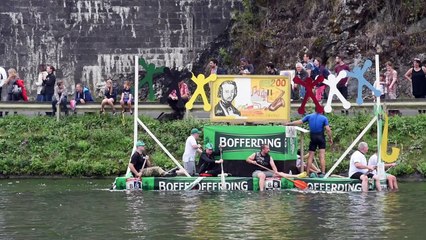 35° édition des régates de baignoires de Dinant