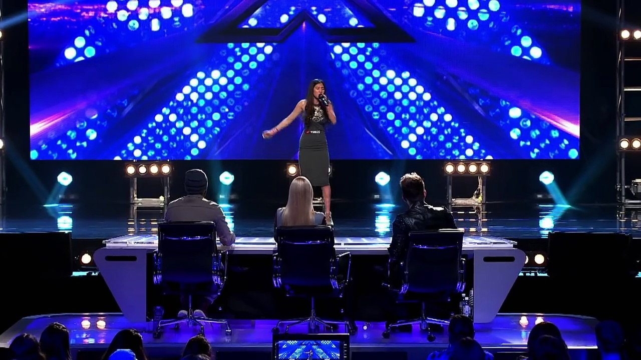 Natalie Ongs performance of Christina Aguileras The Voice Within The X Factor Australi