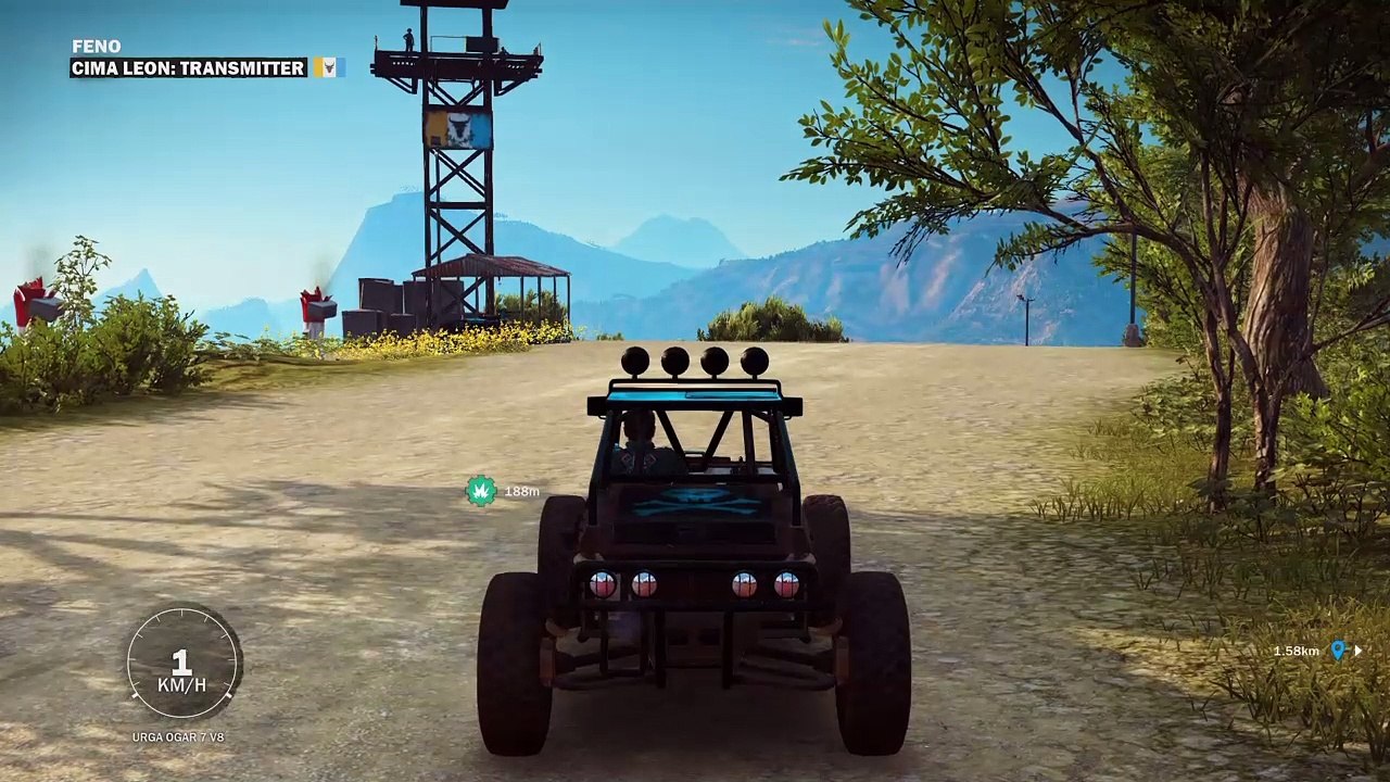 Gas Rocket and jump just cause 3 ps4