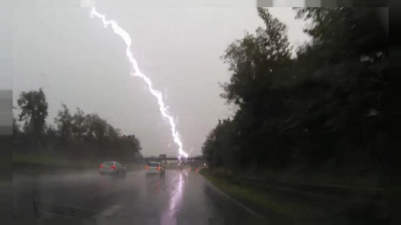 Unwetter: Stillstand am Frankfurter Flughafen