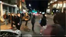 Protesters chase and beat people at UC Berkeley