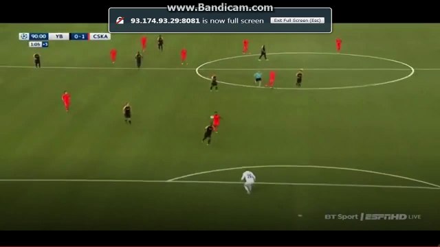 Nuhu Kasim Own Goal - Young Boys vs CSKA Moscow 0-1 15.08.2017 (HD)