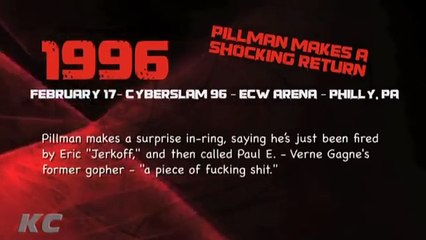 Raven Timeline ECW 1996 Loose Cannon Brian Pillmans ECW Debut