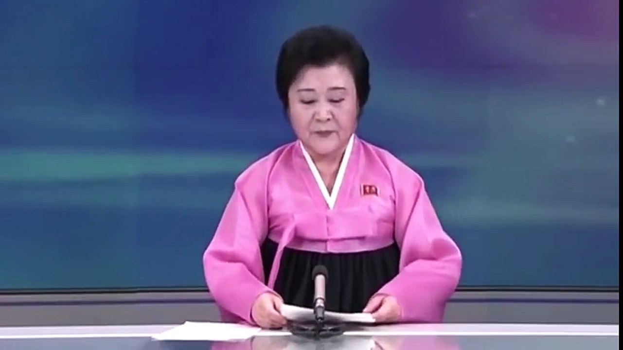 The Dear Leader's daughter-in-law launches 'real news' show (DPRK propaganda footage)