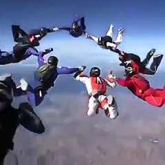 Sky jumping amazing shot stunt by people ( 360 X 360 )