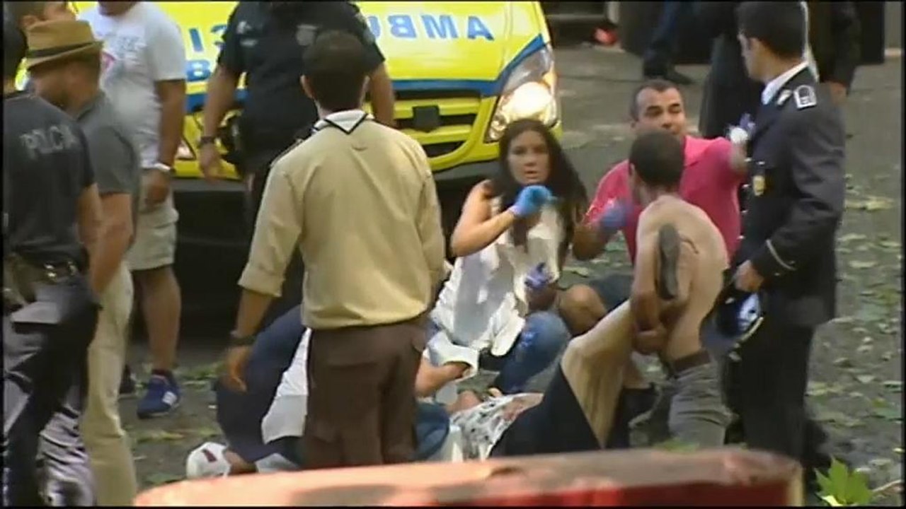 Unglück auf Madeira: 13 Tote, deutsche Urlauber unter den Verletzten