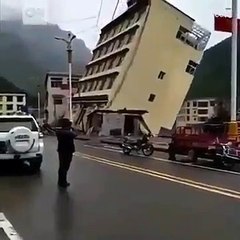 World most dangerous flood water in storm destroyed ( 360 X 360 )