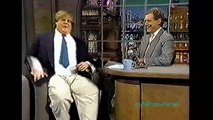 CHRIS FARLEY HAS FUN WITH LETTERMAN