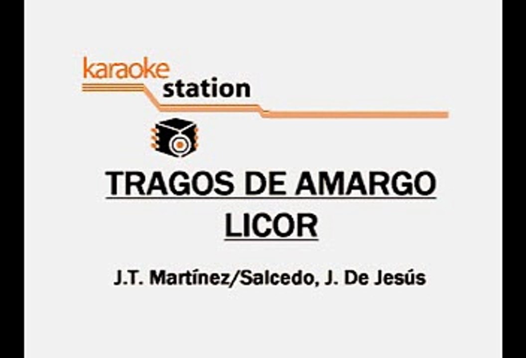RAMON AYALA - TRAGOS AMARGOS (KARAOKE)