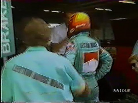 Gran Premio di Gran Bretagna 1989: Ritiro di Gugelmin e sorpasso di Nannini a N. Piquet