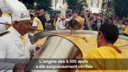 Malgré les oeufs contaminés, l'omelette de Malmedy a été servie
