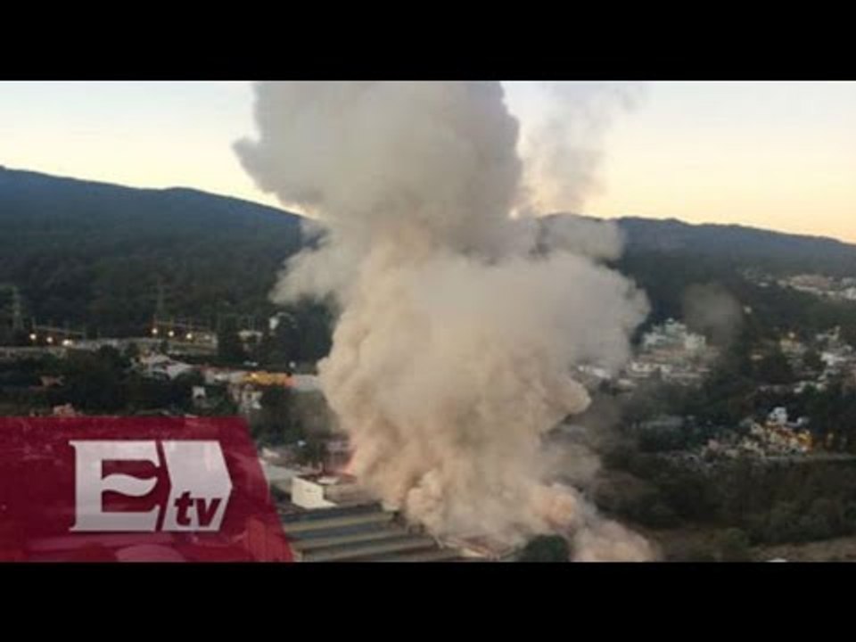 Aplican Plan DN III por explosión en Hospital Infantil de Cuajimalpa / Explosión Hospital Infantil