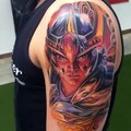 El mejor tatuaje sobre Los caballeros del Zodiaco