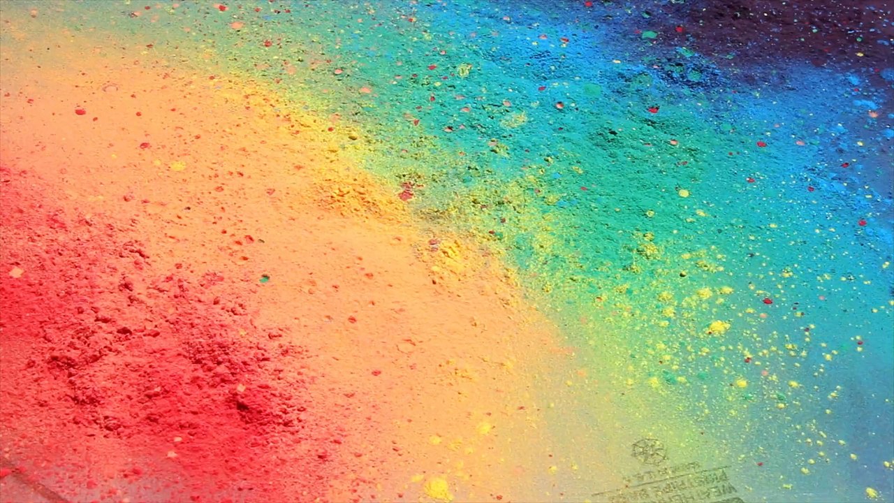 Paint on a Drum in 4K Slow Mo - The Slow Mo Guys