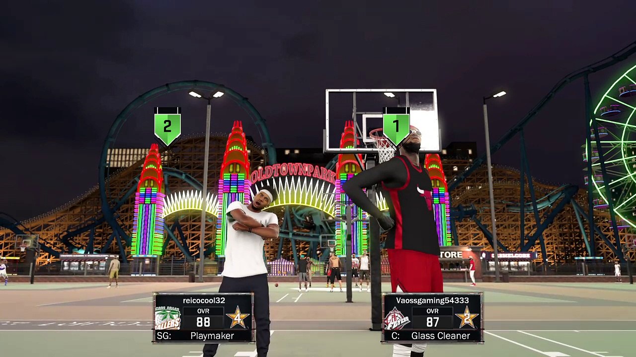 NBA 2K17 mypark I did em DIRTY!!!!! [must watch]