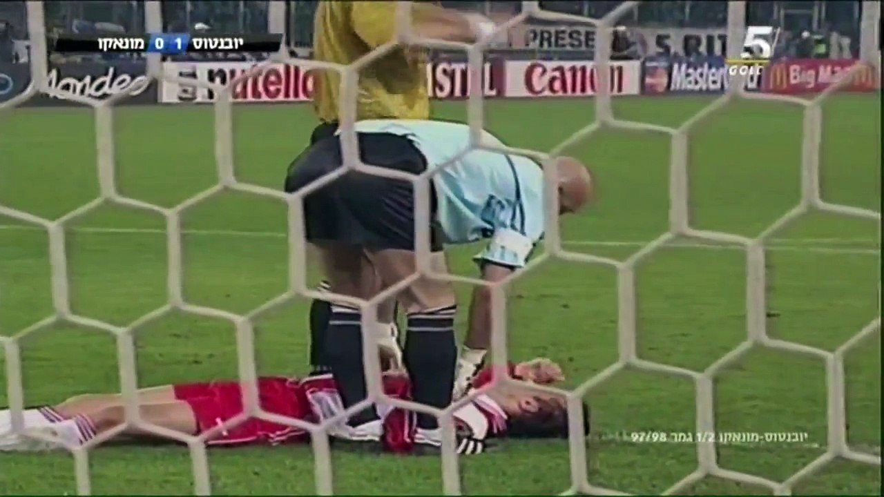 יובנטוס נגד מונאקו חצי גמר משחק ראשון ליגת האלופות עונת 1997/1998 - video  Dailymotion