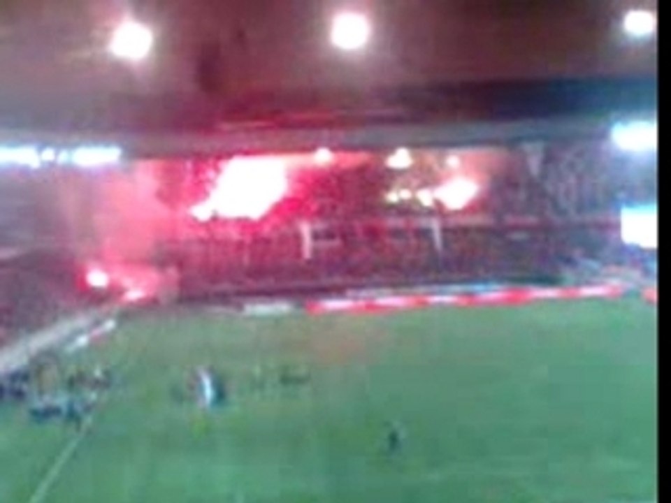 Début de match PSG OL a BOULOGNE