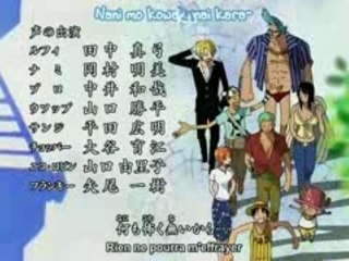 Opening one piece