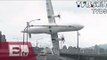 ¡ENTÉRATE! Así se estrelló el avión de TransAsia Airlines en Taiwán/ Global