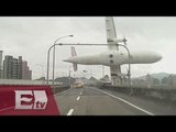 VIDEO: Avión de TransAsia cae a un río / Paola Barquet