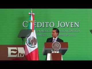 Presidente Enrique Peña Nieto presenta programa 'Crédito Joven' para emprendedores