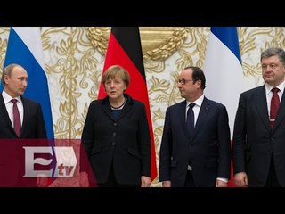 Cumbre de Minsk alcanza acuerdo de alto el fuego en Ucrania/ Global