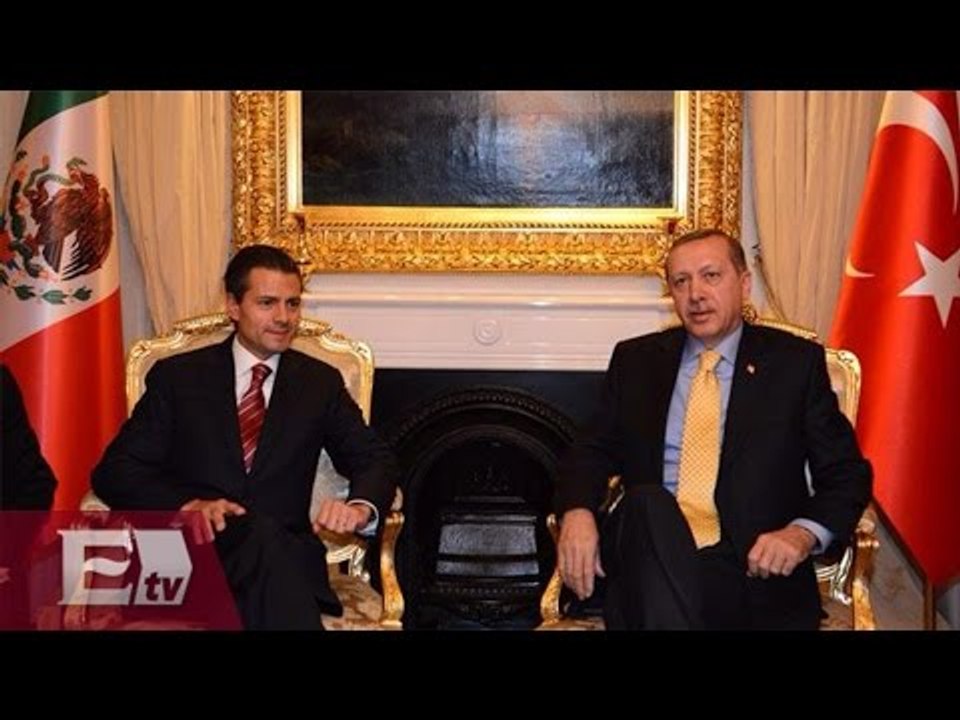 EPN recibe a presidente de Turquía   / Vianey Esquinca
