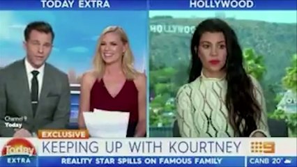 Kourtney Kardashian Freezes When Asked About Kim Gives KUWTK Update