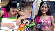 SHIVANGI JOSHI aka Naira Celebrates Independence Day With Tellymasala  Independence Day Special