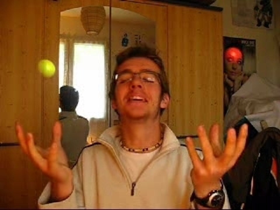 Jonglage balles volantes