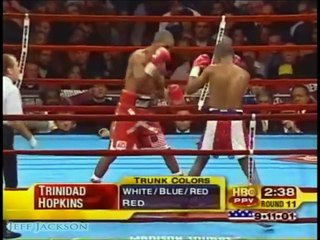 Bernard Hopkins vs Felix Trinidad Highlights (Hopkins KNOCKS OUT Trinidad)