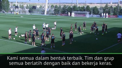 SEPAKBOLA: Supercopa De Espana: Zidane Puas Dengan Perkembangan Bale Dan Asensio