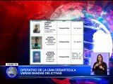 Operativos de la UIAN desarticula varias Bandas Delictivas