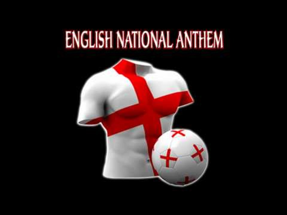 English British National Anthem England World Cup 2010 Soccer Football God Save The Queen