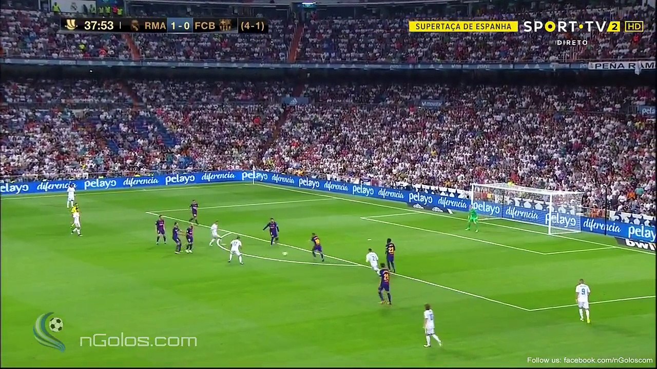 Karim Benzema Goal HD - Real Madrid	2-0	Barcelona 17.08.2017