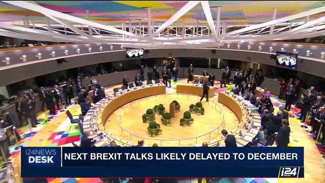 i24NEWS DESK | Next Brexit talks likely delayed to December | Wednesday, August 16th 2017