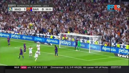Karim Benzema Goal - Real Madrid vs Barcelona 2-0 – 16 August 2017