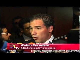 Tras más de dos años esperan sacar este jueves Ley de Transparencia