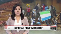 Hundreds dead and missing after mudslide in Sierra Leone