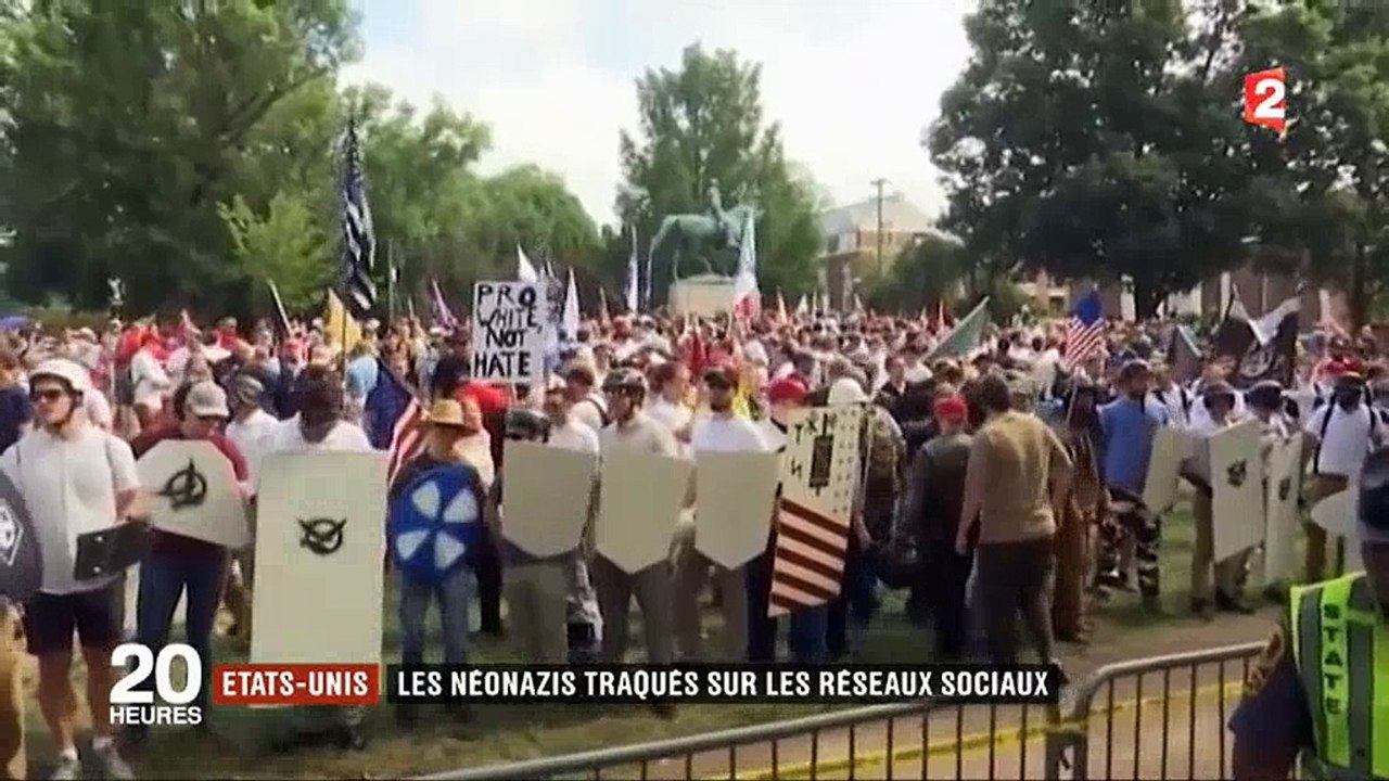 USA : Les néonazis sont traqués sur les réseaux sociaux - Regardez