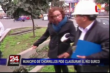 Municipio de Chorrillos pidió clausurar el río Surco
