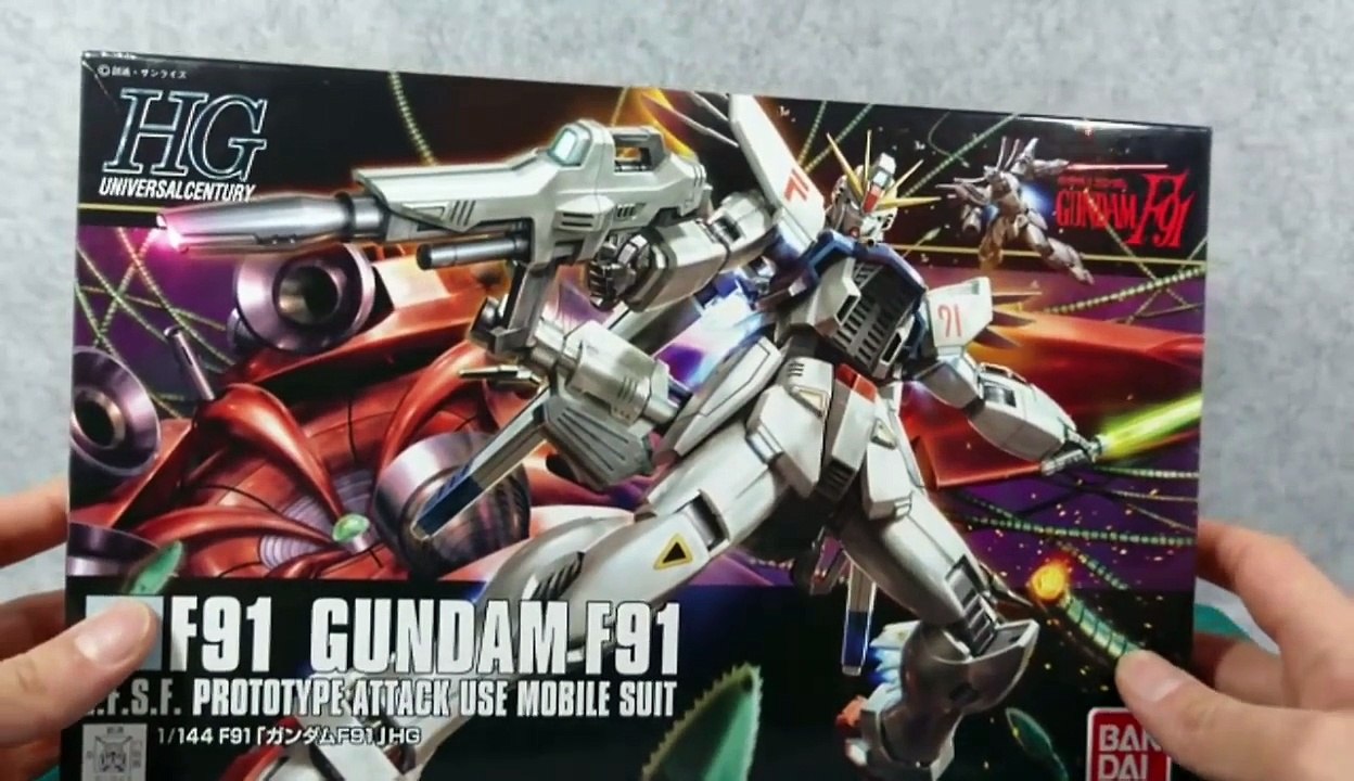 (ガンプラ) 機動戦士ガンダムF91 ガンダムF91 レビュー GUNPLA MOBILESUIT GUNDAM F91 GUNDAM F91