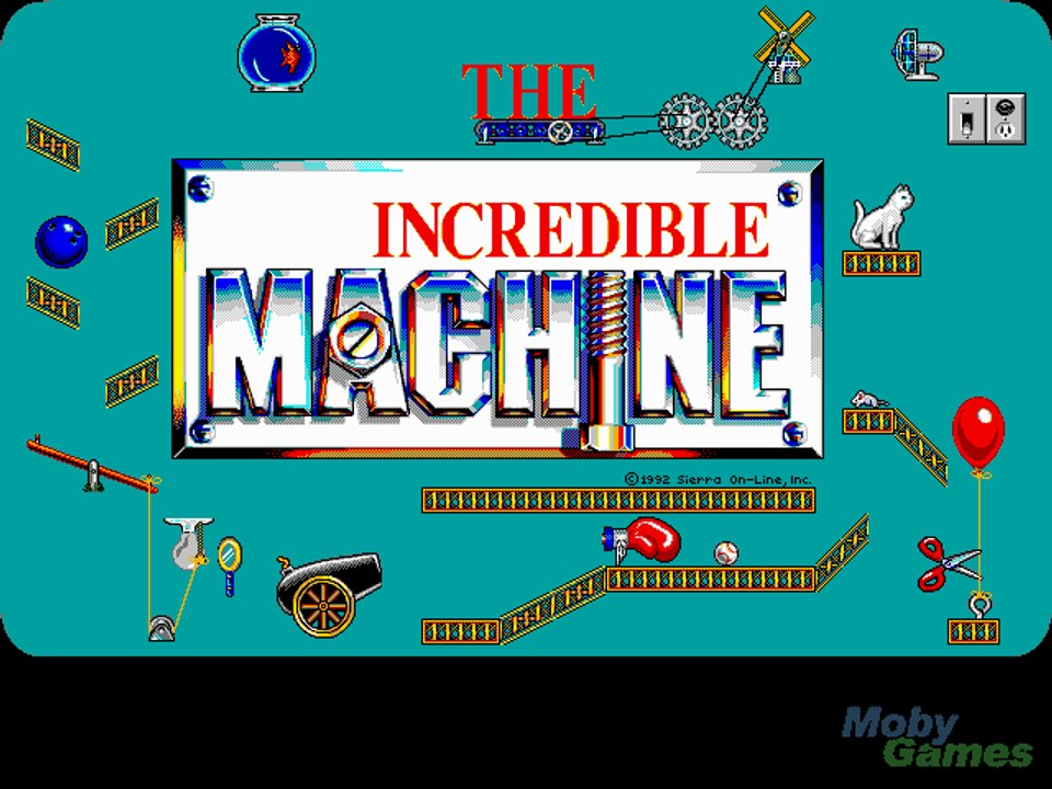 Rubegoldbergmaschine - theincrediblemachine (ledevillp+badassking)